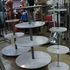 Yuvarlak Teşhir Standları fotoğrafı